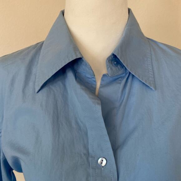 Blue Ann Taylor blouse size M - Picture 2 of 6